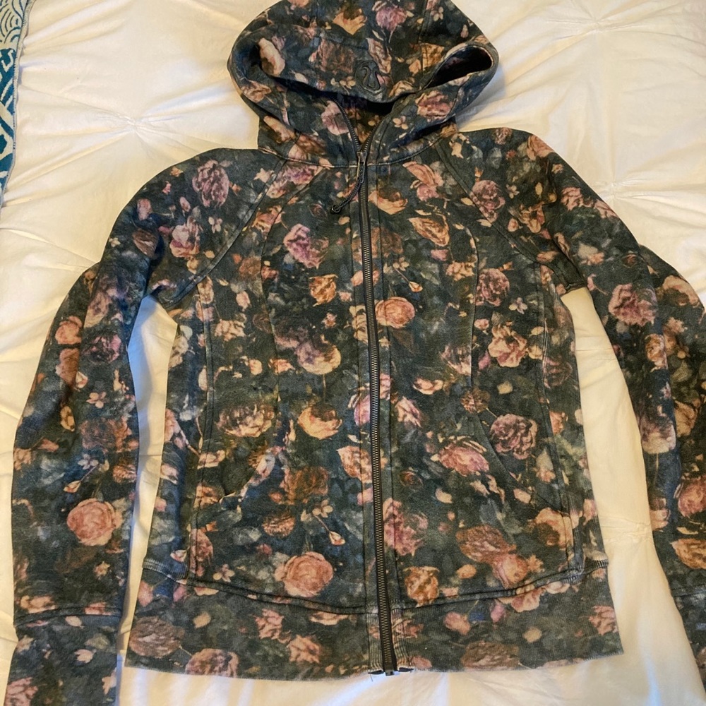Floral Lululemon Scuba Hoodie